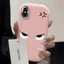 ốp lưng iphone X 11 12 13 14 15 16Promax dùng cho biểu cảm Hung Dữ Khung ảnh kim loại cô gái mập mạp silicon lỏng