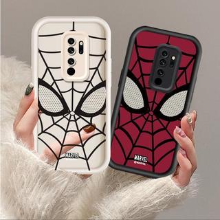 Ốp Lưng Cho Redmi Note 8 Pro Hoạt Hình Silicon Mềm Ốp lưng TPU Spider Man web Angel Eye Ốp Lưng Chống Sốc