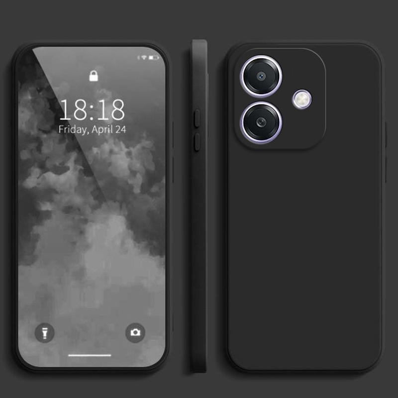 Tpu mềm cho Ốp lưng OPPO A3X A5i A3 màu trơn OPPO A3 / A3X Vỏ bảo vệ silicon chống rơi màu trơn đơn giản