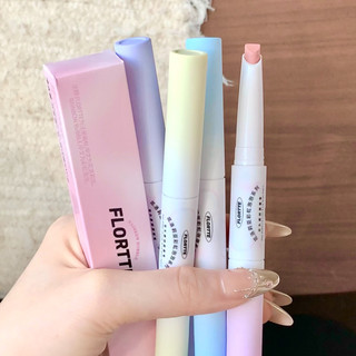 FLORTTE Kẻ viền môi + bút son môi Có sẵn hai đầu Dưỡng ẩm trong suốt No-Yan [Hàng mới về]