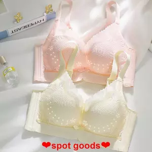 Quần Lót Mỏng Nữ Thoáng Khí Hỗ Trợ Nhỏ Ngực, Không Vòng Thép