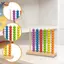 Bộ đồ chơi xếp chồng phân loại màu bằng gỗ Bộ đếm khối xếp chồng nhận dạng màu sắc