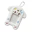 IAPPORTUNIA Photocard sang trọng, Soft Fluffy Puppy / Angel Pig / Mouse Hộp đựng thẻ học sinh, Túi dễ thương Móc khóa động vật hoạt hình Hình ảnh thần tượng Vỏ bảo vệ Quà tặng học sinh
