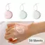 HFSHY 50 Cái / hộp Giấy Xà Phòng Dùng Một Lần Cho Du Lịch Xà Phòng Giấy Rửa Tay Mini Xà Phòng Thơm Lát Tấm Đồ Vệ Sinh Tắm VN