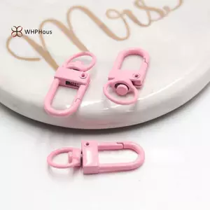 Móc khóa tôm hùm mạ kim loại màu kẹo, phù hợp làm trang sức cho túi xách