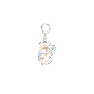 Kpop Idol NEXZ Winter Cartoon Acrylic Keychain Bag Charm Accessories