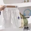 Quần Short Bé Trai 2024 Phong Cách Mới Mùa Hè Quần Áo Trung Nhỏ Trẻ Em Mỏng Phong Cách Gấu Thường Ngày Quần Giữa Trẻ Em Bé Phiên Bản Hàn Quốc Quần Năm Điểm