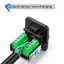 Cáp mạng RJ45 CAT5E Scoket rj45 Bảng điều khiển Mô-đun lắp đặt Cáp mạng Bộ mở rộng Cat 5 Bảng kết nối