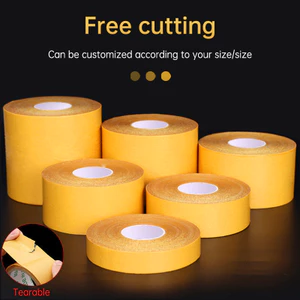 Băng keo lưới độ nhớ cao, băng keo hai mặt chắc chắn, băng keo vải dùng cho đám cưới, triển lãm, thảm, vải.