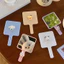 【Roshy】Hình hoạt hình Dễ thương Thú cưng Cầm tay Học sinh Gương nhỏ Gương Di động Gương trang điểm