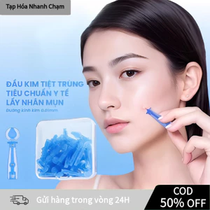 【COD】Kim chích mụn dùng 1 lần 50 cái vô trùng từng chiếc, đầu nhỏ lấy nhân mụn hiệu quả, dùng tại nhà hoặc thẩm mỹ viện.