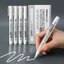 COMBO 10 cây bút lông dầu không xóa được màu trắng 2mm , bút lông dầu đánh dấu cơ khí - bút đánh dấu