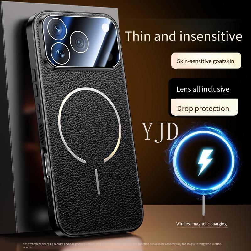 Ốp YJD Cho Honor 600 Pro Da Sang Trọng Nhẹ Và Mỏng PC Backboard Từ Tính Thu Hút Chống Rơi Vỏ Điện Thoại