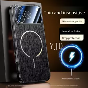 Ốp YJD Cho Honor 600 Pro Da Sang Trọng Nhẹ Và Mỏng PC Backboard Từ Tính Thu Hút Chống Rơi Vỏ Điện Thoại