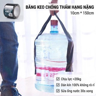 Băng Sửa Chữa Chống Thấm Nước PVC Rò Rỉ Niêm Phong Ống Bọc Nặng Dính Mạnh Mẽ Hệ Thống Nước Nhà