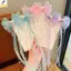 < YEI > Trẻ Em Dễ Thương Nàng Tiên Cá Công Chúa Ngọc Trai Viền Nơ Đầu Trước Dây Xích Kẹp Tóc Cổ Tích Phụ Kiện Tóc Mới