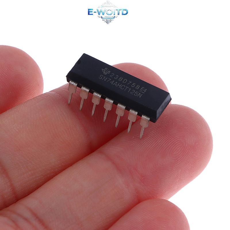 E-WOITD 5 cái / lốc SN74AHCT125N 74AHCT125 74AHCT125N Chip Logic DIP-14 E-WOITD