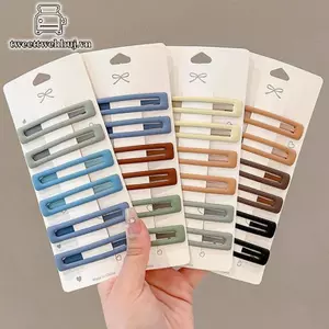 Nhíp Morandi Màu BB - Kẹp Tóc Thời Trang Cho Bé gái và Phụ nữ