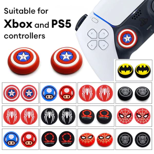 Núm bọc joystick silicon đa năng cho tay cầm Xbox, PS5, bền đẹp, nhiều mẫu thiết kế đa dạng bảo vệ cần điều khiển game