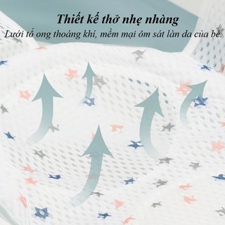 Lưới tắm cho bé Sling Lưới ghế chống trượt thoáng khí có thể điều chỉnh đầu mềm hỗ trợ bồn tắm