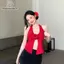 Tweeduj Camisole Nữ Hoa Ngọt Ngào, Gợi Cảm Cho Mùa Hè