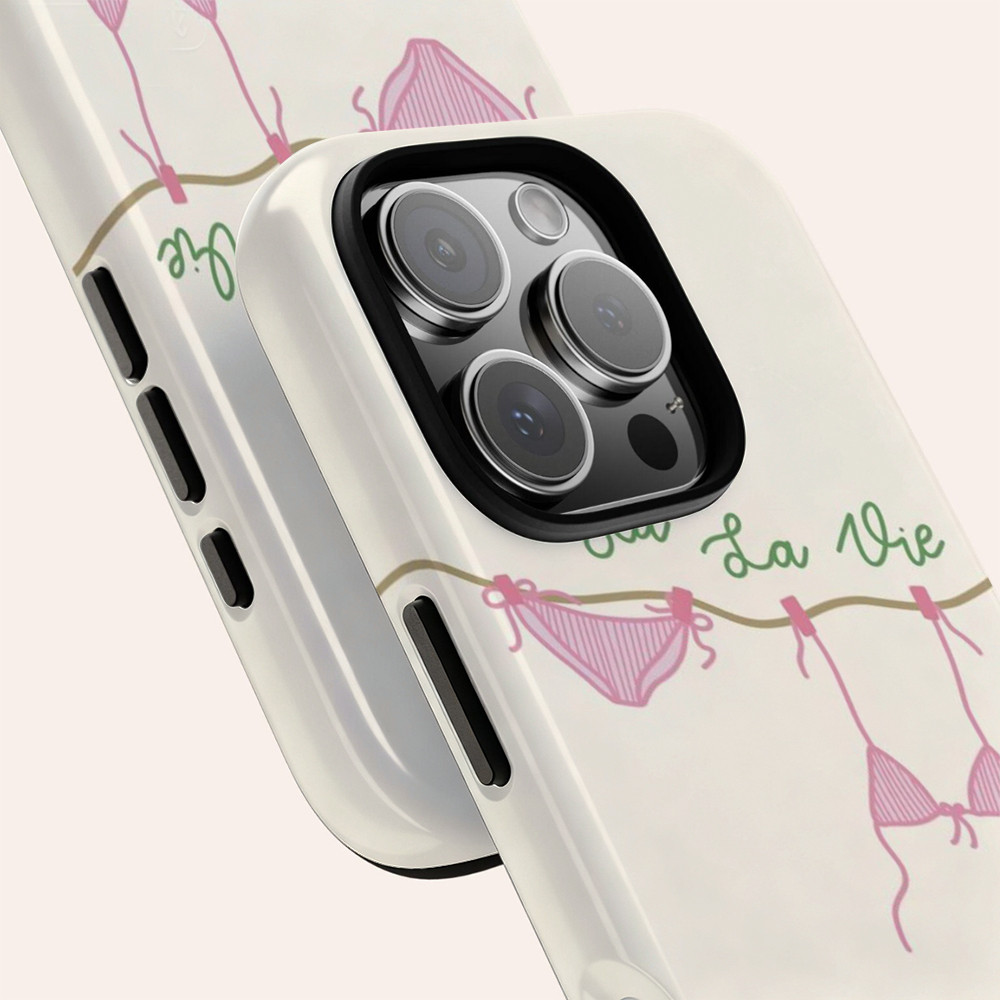 Hình minh họa Bikini mùa hè Thích hợp cho iPhone 17Promax 16Pro 15 11 12 13 14 xs XR 17Air Vỏ cứng hai lớp chống sốc KKZV
