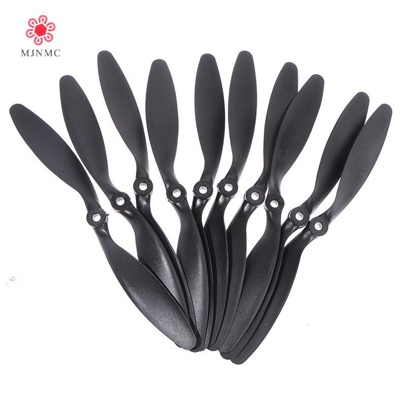 MJnmc 10 Chiếc 8060 Cánh Quạt Sợi Thủy Tinh Nylon Đạo Cụ Cho RC Máy Bay Quadcopter 8x6 Mới