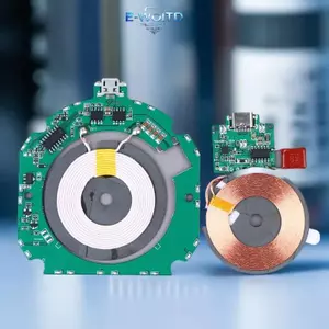 Mô-đun phát bộ sạc không dây E-WOITD 10W / 15W Sạc không dây Nhận bảng PCBA Cuộn dây cấp nguồn E-WOITD