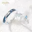 PNPIA- Nhẹ Sang Trọng Cao Cấp Cảm Giác Cặp Đôi Nhẫn Nữ Thời Trang Nhiều Màu Sắc Mở Vòng Có Thể Điều Chỉnh Mỹ Phụ Kiện Trang Sức Quà Tặng