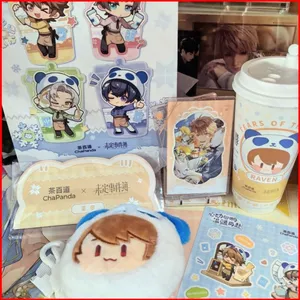 BH2 Nước Mắt Của Themis Artem Wing Plushie Trò Chơi Otome Dễ Thương Ngoại Vi Sang Trọng Tai Nghe Túi Đựng Tiền Xu Charm HB2