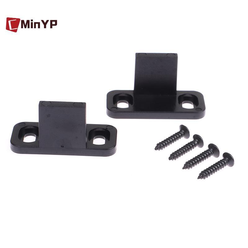 CMinYP 2 Chiếc Trượt Barn Cửa Hướng Dẫn Sàn Có Thể Điều Chỉnh Ở Lại Con Lăn Cho Đáy Cửa Trượt Đồ Nội Thất Phần Cứng Dụng Cụ Vinh Quang
