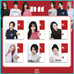 HT2 6 Cái / bộ BABYMONSTER AHYEON LOMO Card RUKA Bưu Thiếp Bộ Sưu Tập Ngôi Sao Ngoại Vi TH2