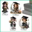 Đồ trang trí tốt nghiệp 2026 4 mảnh 2d Flat Grad Tượng xoay 360 độ Lớp 2026 Đồ trang trí cho jiwvn