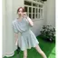 Mùa hè 2026 Áo thun phong cách thể thao thông thường Hàn Quốc Bộ đồ nữ Quần short giảm tuổi vui nhộn Bộ đồ hai mảnh