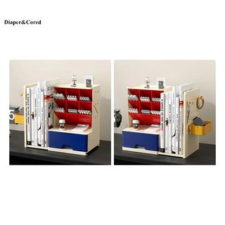 DIAPER & CORED Hộp đựng bút dung lượng lớn Hộp lưu trữ để bàn có thể thu vào Hộp lưu trữ bút có giá trị cao Thùng nhẹ sang trọng Cảm giác cao cấp YTH