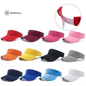 < WHPHous-t > Mũ che nắng rỗng Mũ nữ Mũ Cotton có thể điều chỉnh để chạy bộ Tennis Golf Unisex Đẹp