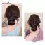 AqToCna Tổng Hợp Tóc Giả Bun Lười Tóc Chignon Vũ Công Nữ Thịt Viên Đầu Kẹp Tóc Tạo Kiểu Phụ Kiện Tóc AqToCna