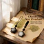 Mặt dây chuyền ngôi sao Obsidian bạc tự nhiên - Handmade Dân tộc Retro - Móc khóa Túi dây chuyền điện thoại Charm