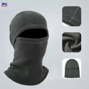 XOITOP 2025 Mùa Đông Mới Bắc Cực Mũ San Hô Lông Cừu Balaclava Nam Mặt Ấm Bò Đầu Nhiệt Mũ Khăn Thể Thao VN