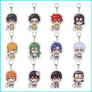 HK1 Yowamushi Bàn Đạp Móc Khóa Anime Móc Khóa Acrylic Dễ Thương Túi Mặt Dây Chuyền Hoạt Hình Onoda Sakamichi Móc Chìa Khóa Quà Tặng KH1