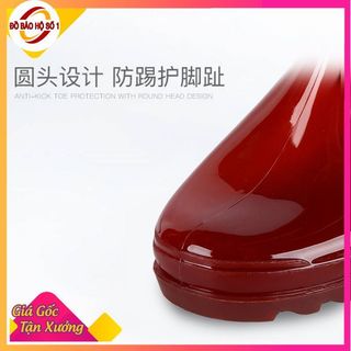 [HÀNG XỊN] Ủng lao động màu đen đế cứng size 38-44, ủng nội địa Trung, ủng 898, ủng đi mưa YOYO