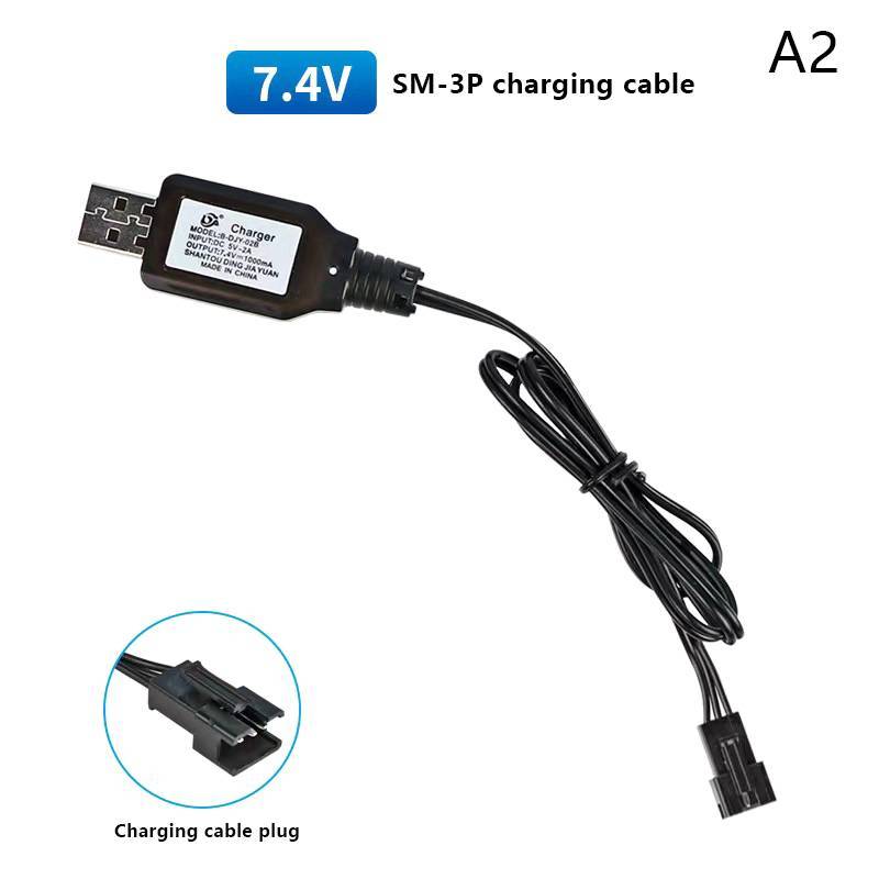 [Keepcheer] Bộ sạc USB pin Li-ion 7.4V 2S với SM-2P / 3P / 4P XH-3P / 4P cho đồ chơi thuyền ô tô RC Mới