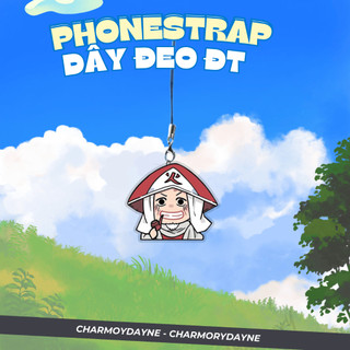 Dây treo điện thoại/phonestrap NARUTO mica acrylic dây móc khóa tiện lợi xinh xắn