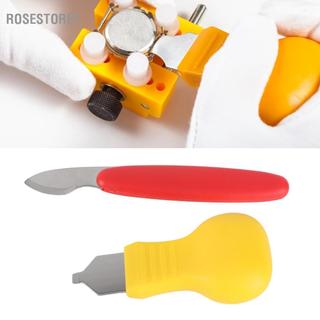 Rosestoree Bộ công cụ mở vỏ đồng hồ ZJchao - Dụng cụ tháo mặt sau bằng thép không gỉ và nhựa tương thích với hầu hết các đồng hồ analog cần thiết cho thợ đồng hồ và những người đam mê sửa chữa DIY