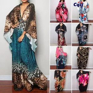 Kem chống nắng mùa hè CQCJ Smock, Đồ bơi kỳ nghỉ thông thường che đậy, Bộ đồ tắm thời trang Váy dài Maxi Bikini rộng che đậy cho nữ