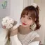 7 Cái / bộ Thời Trang Ngọt Ngào Lông Tóc Scrunchies Dây Cao Su Co Giãn Đuôi Ngựa Giá Đỡ Dây Buộc Cao Su Cho Nữ Bé Gái Phụ Kiện Tóc