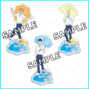 HT2 Haikyuu!! Tấm Đứng Hinata Shoyo Acrylic Tấm Đứng Ký Anime Để Bàn Trang Trí TH2