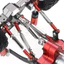 Thanh buộc kim loại có thể điều chỉnh RC Xe nâng cấp kim loại Phụ kiện thay thế Phụ kiện nhiều màu Tương thích với xe RC WPL MN