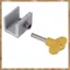 4 Bộ Khóa Cửa Sổ Trượt Có Thể Điều Chỉnh Dừng Nhôm + Khung Cửa Nhựa Khóa An Ninh Có Chìa Khóa Cửa Sổ An Toàn Gia Đình
