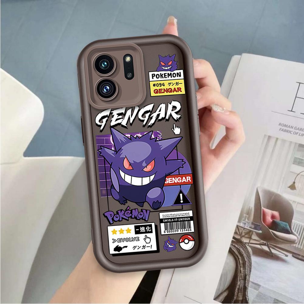 Ốp Lưng Cho OPPO A5X A6 A6X 4G 5G Hoạt Hình Silicon Mềm Đáng Yêu Ốp lưng TPU Gengar Mắt Thiên Thần Ốp Lưng Chống Sốc